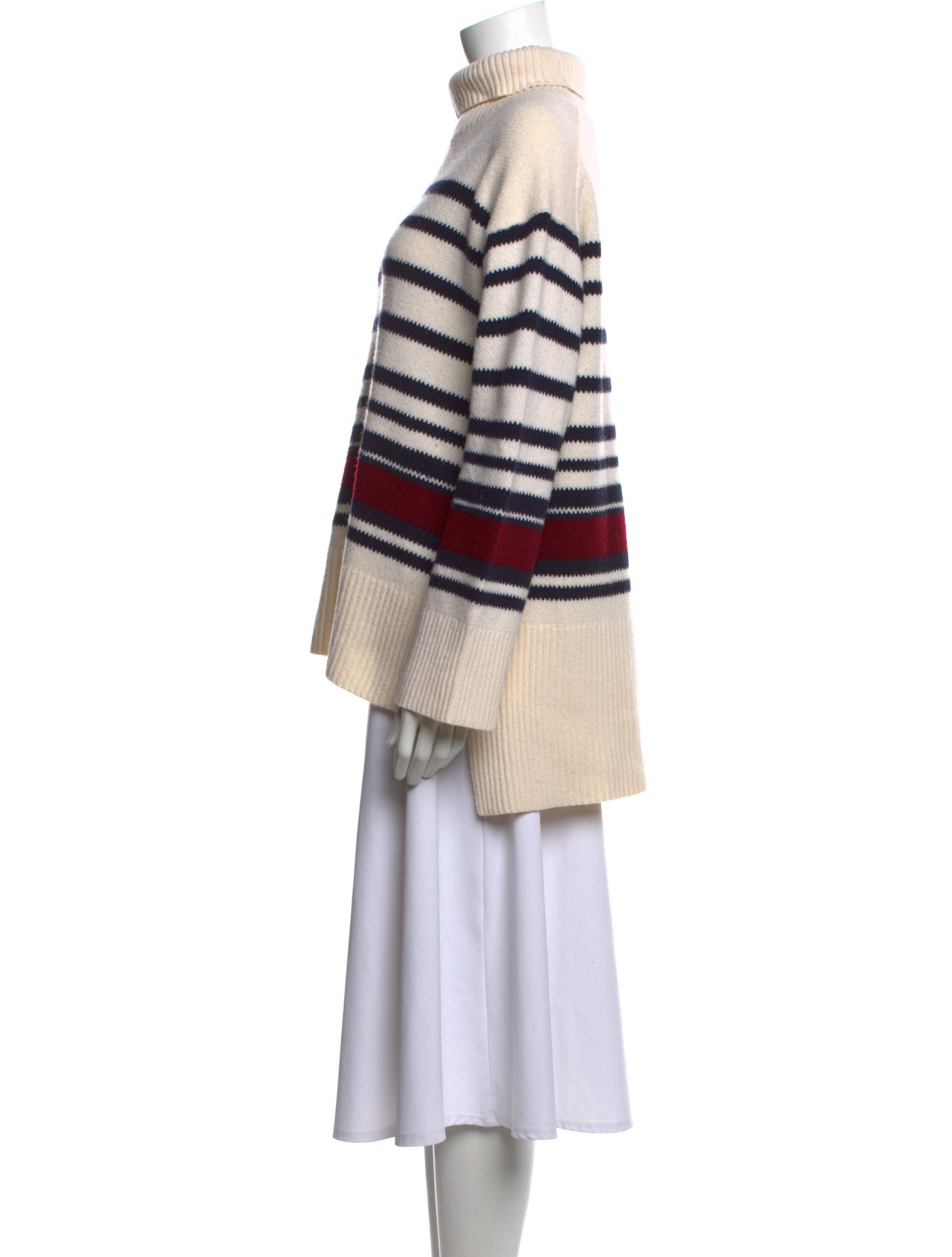By Malene Birger Merino Wool Striped Sweater