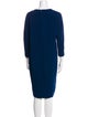 By Malene Birger Crew Neck Knee-Length Dress