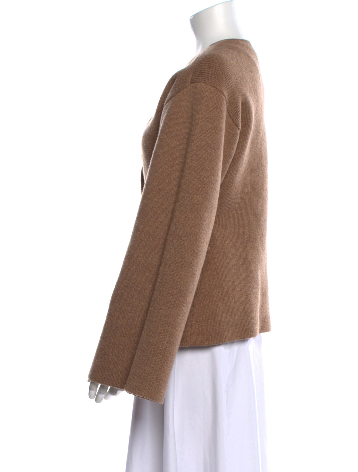 By Malene Birger Virgin Wool V-Neck Sweater