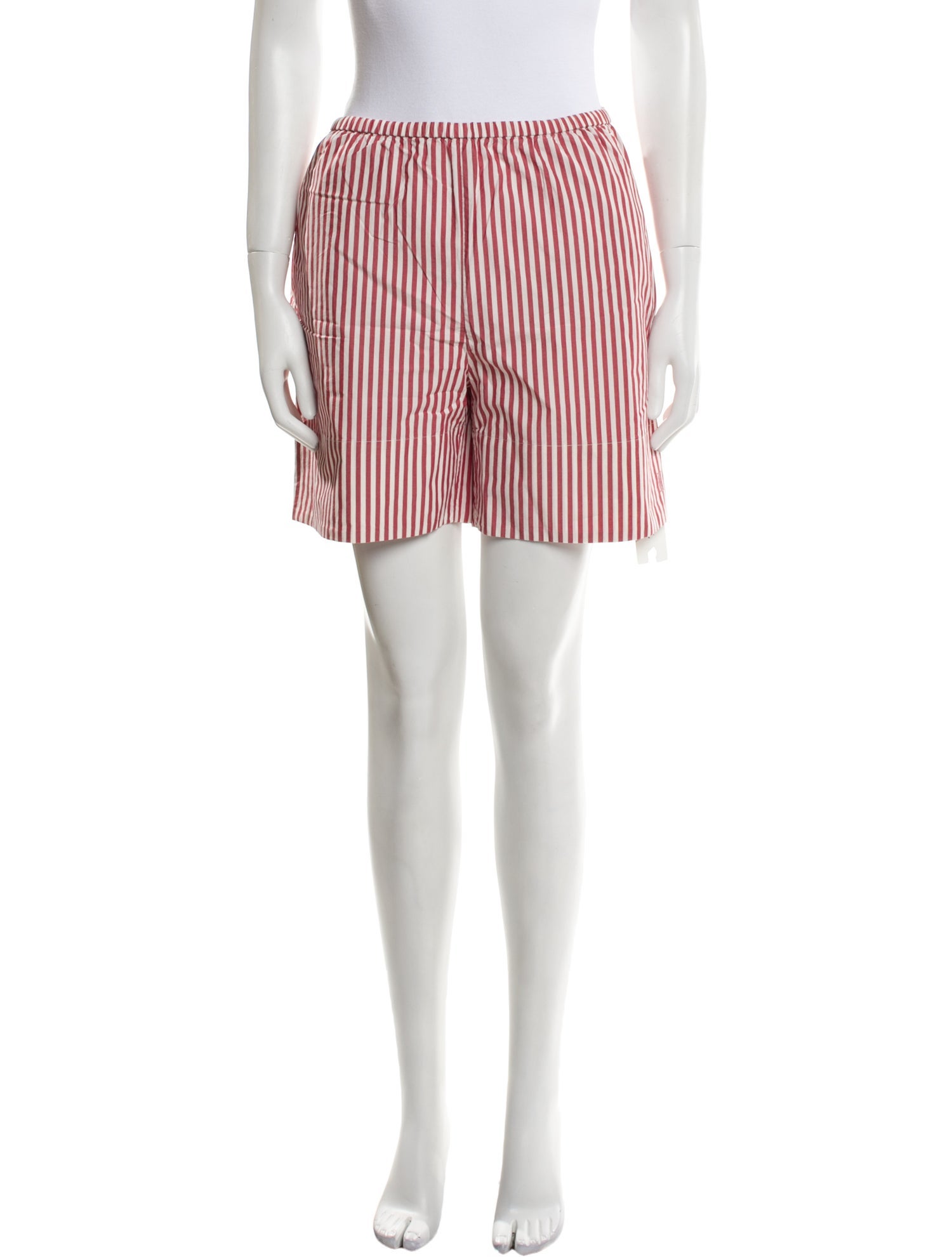 By Malene Birger Striped Mini Shorts