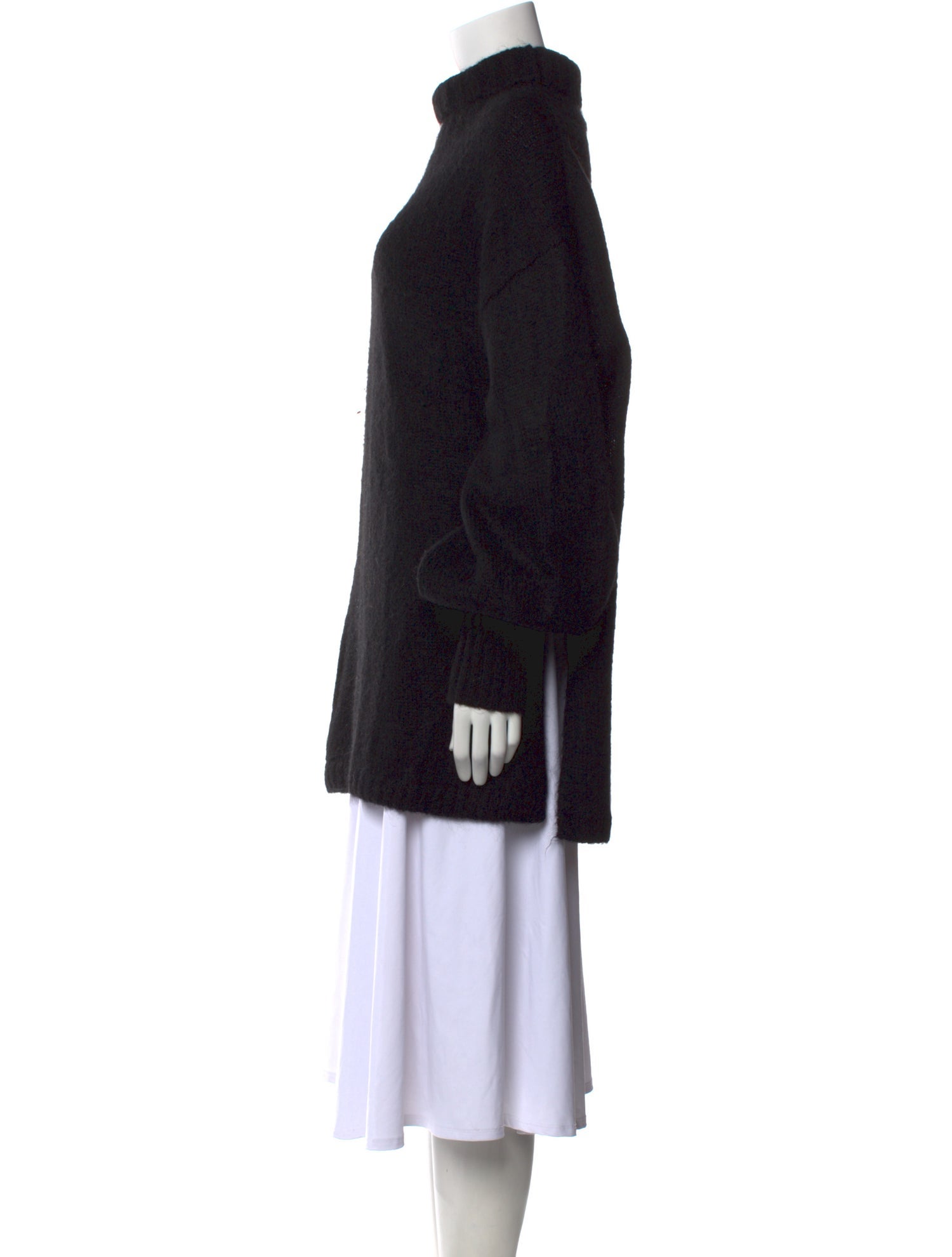 By Malene Birger Wool Mock Neck Sweater