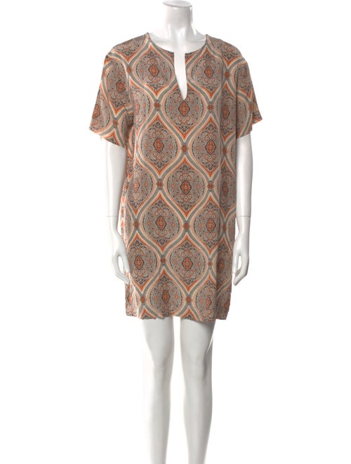 By Malene Birger Paisley Print Mini Dress