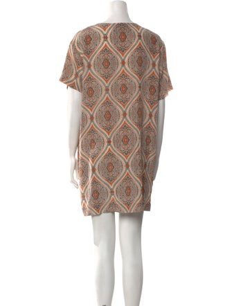 By Malene Birger Paisley Print Mini Dress