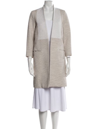 By Malene Birger Tweed Pattern Coat