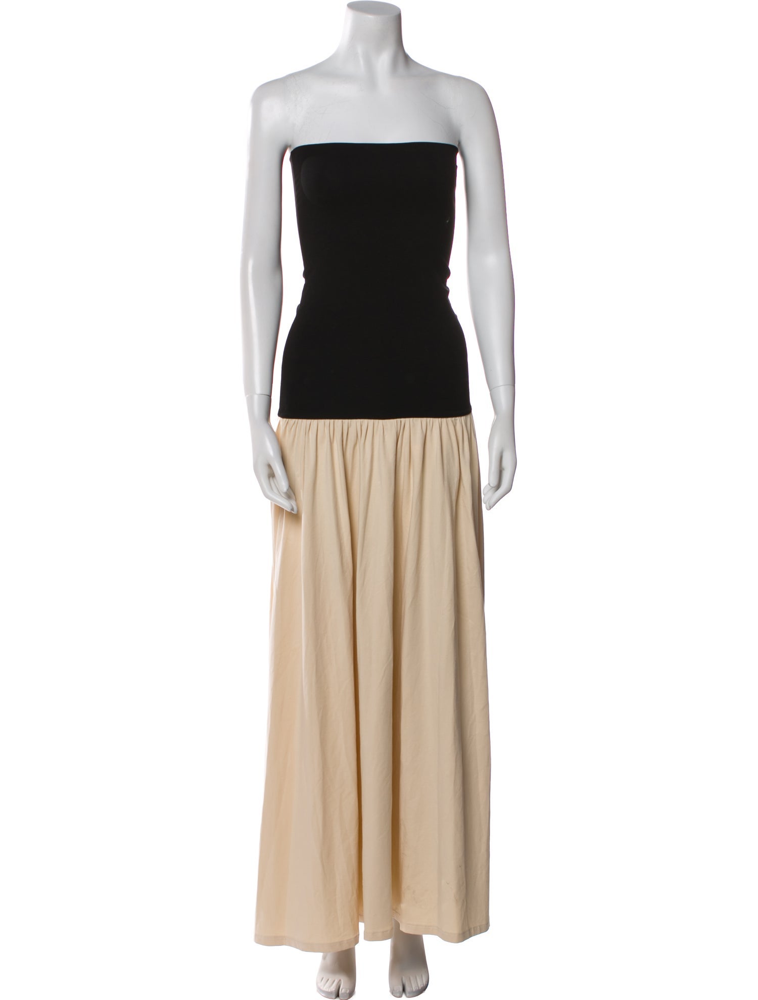 By Malene Birger Strapless Long Dress