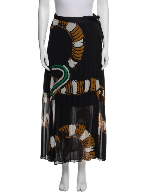 By Malene Birger Printed Midi Length Skirt