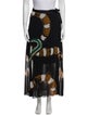 By Malene Birger Printed Midi Length Skirt