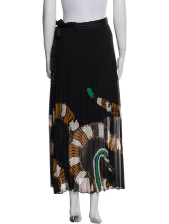 By Malene Birger Printed Midi Length Skirt