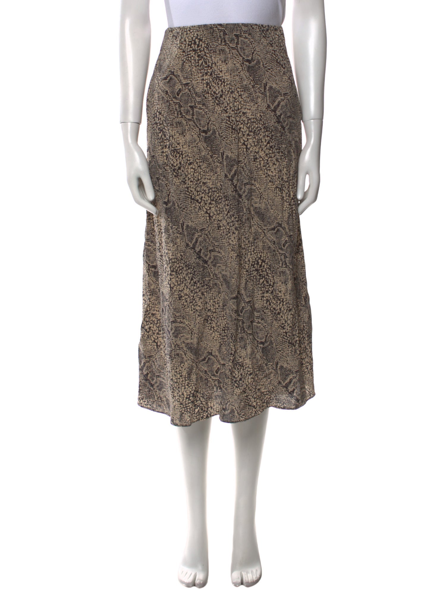 By Malene Birger Silk Midi Length Skirt