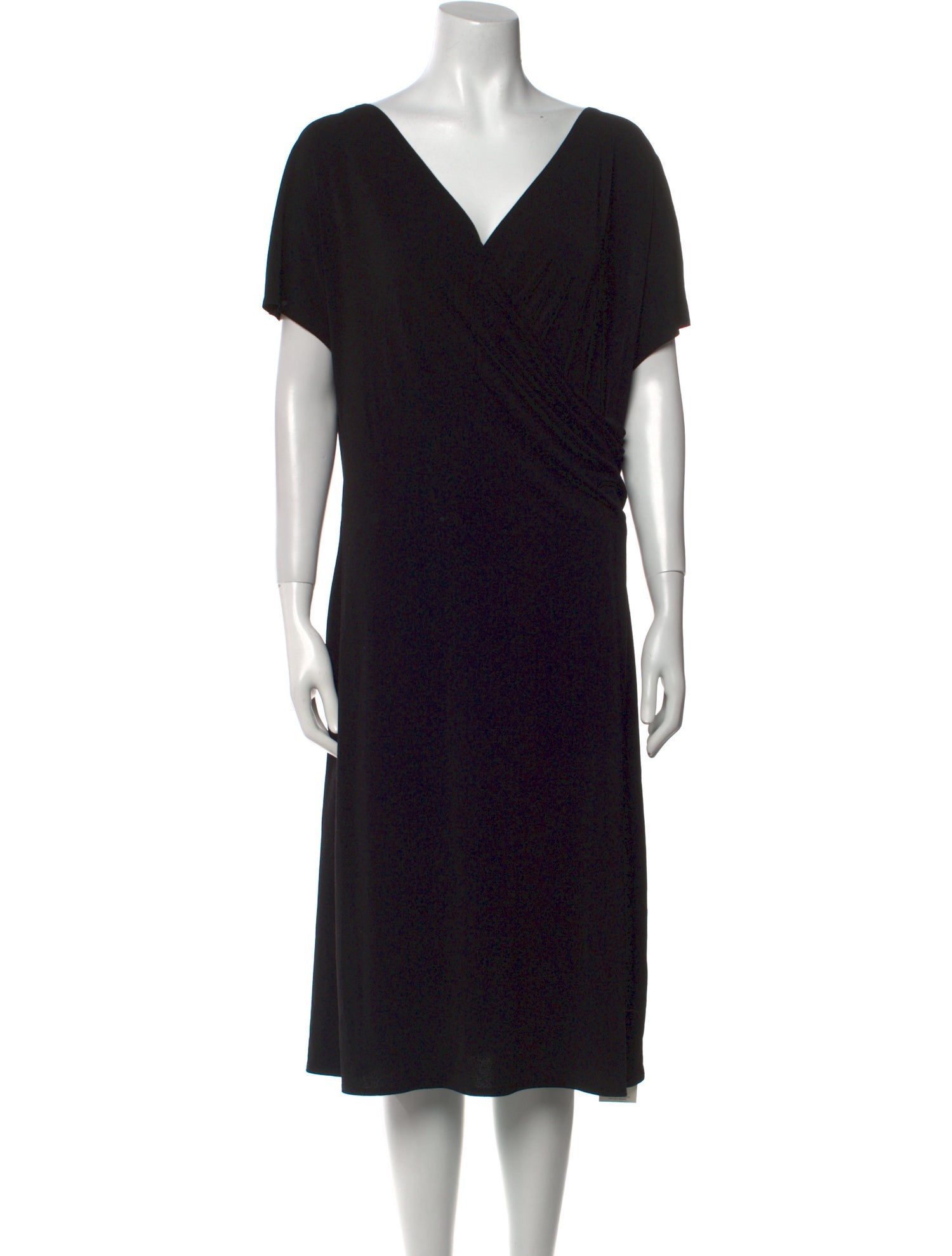 By Malene Birger V-Neck Knee-Length Dress