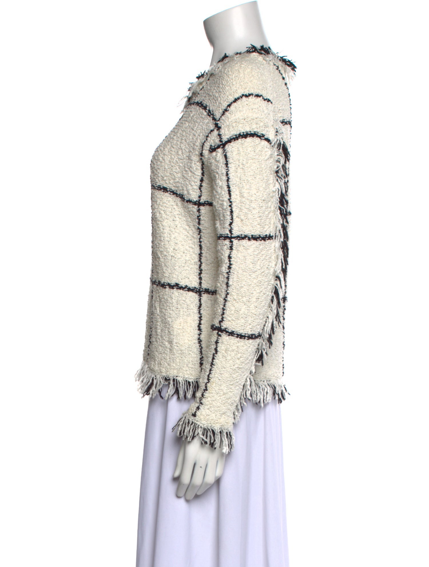 By Malene Birger Printed Mock Neck Sweatshirt