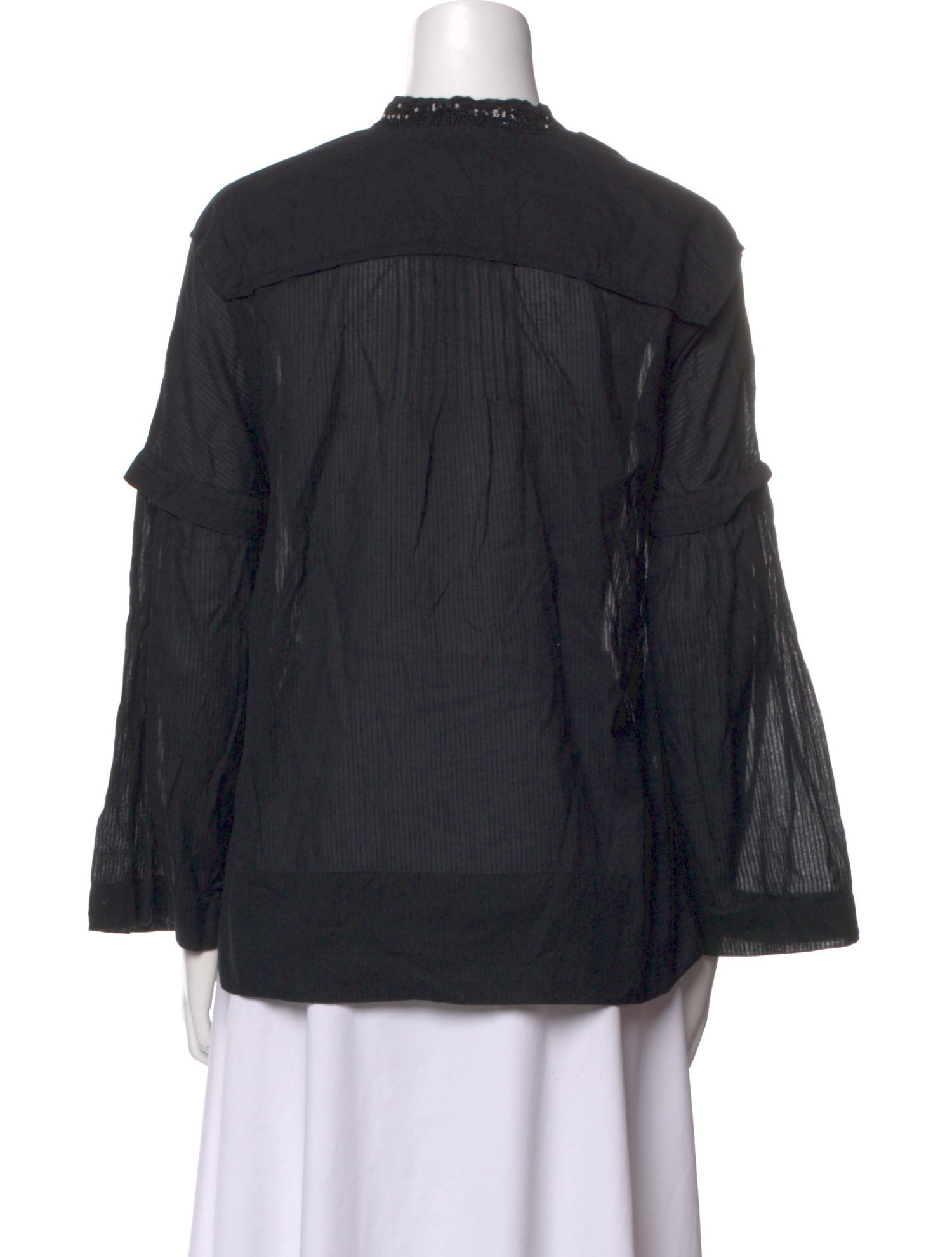 By Malene Birger V-Neck Long Sleeve Blouse