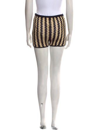 By Malene Birger Crocodile Mini Shorts