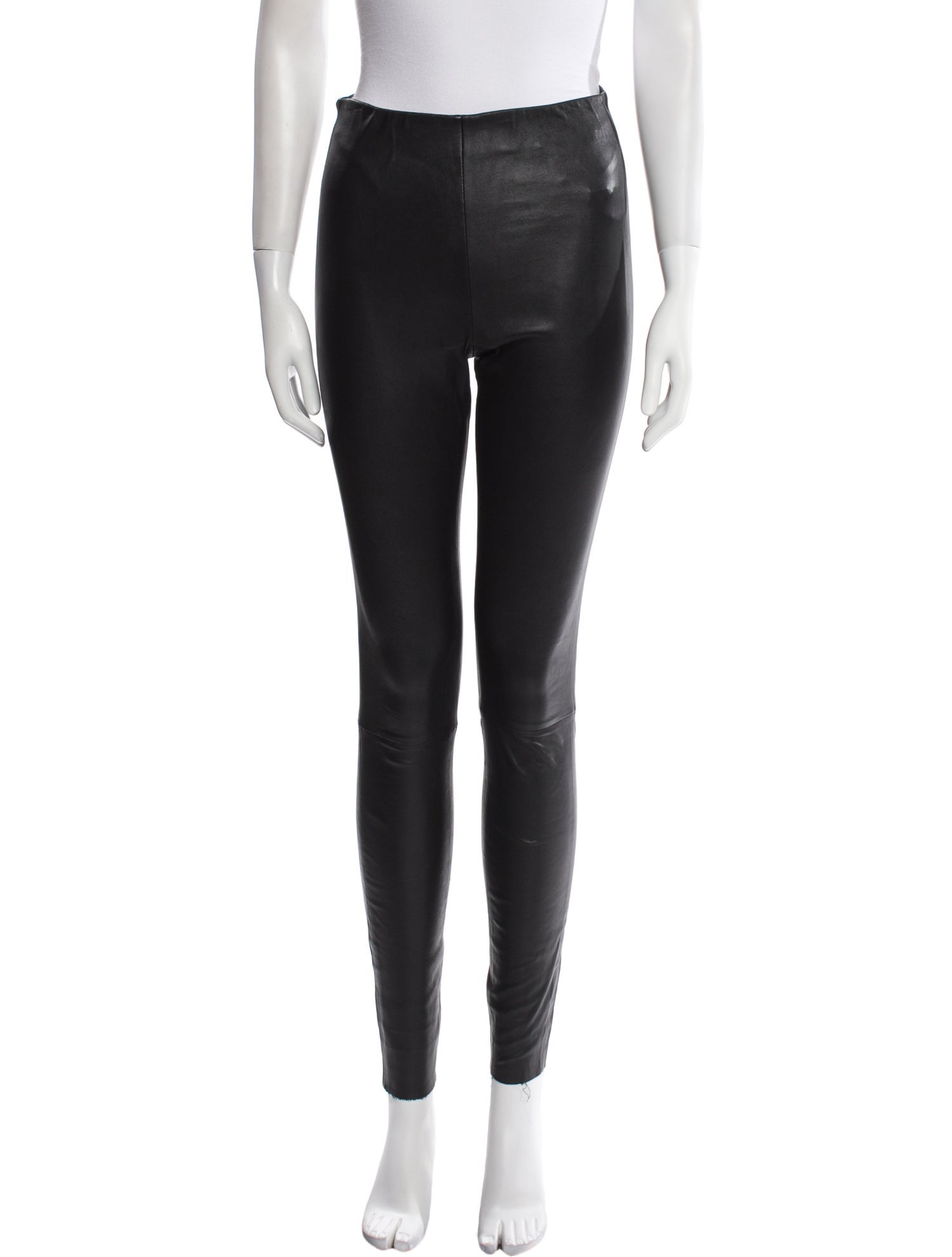 By Malene Birger Leather Skinny Leg Pants