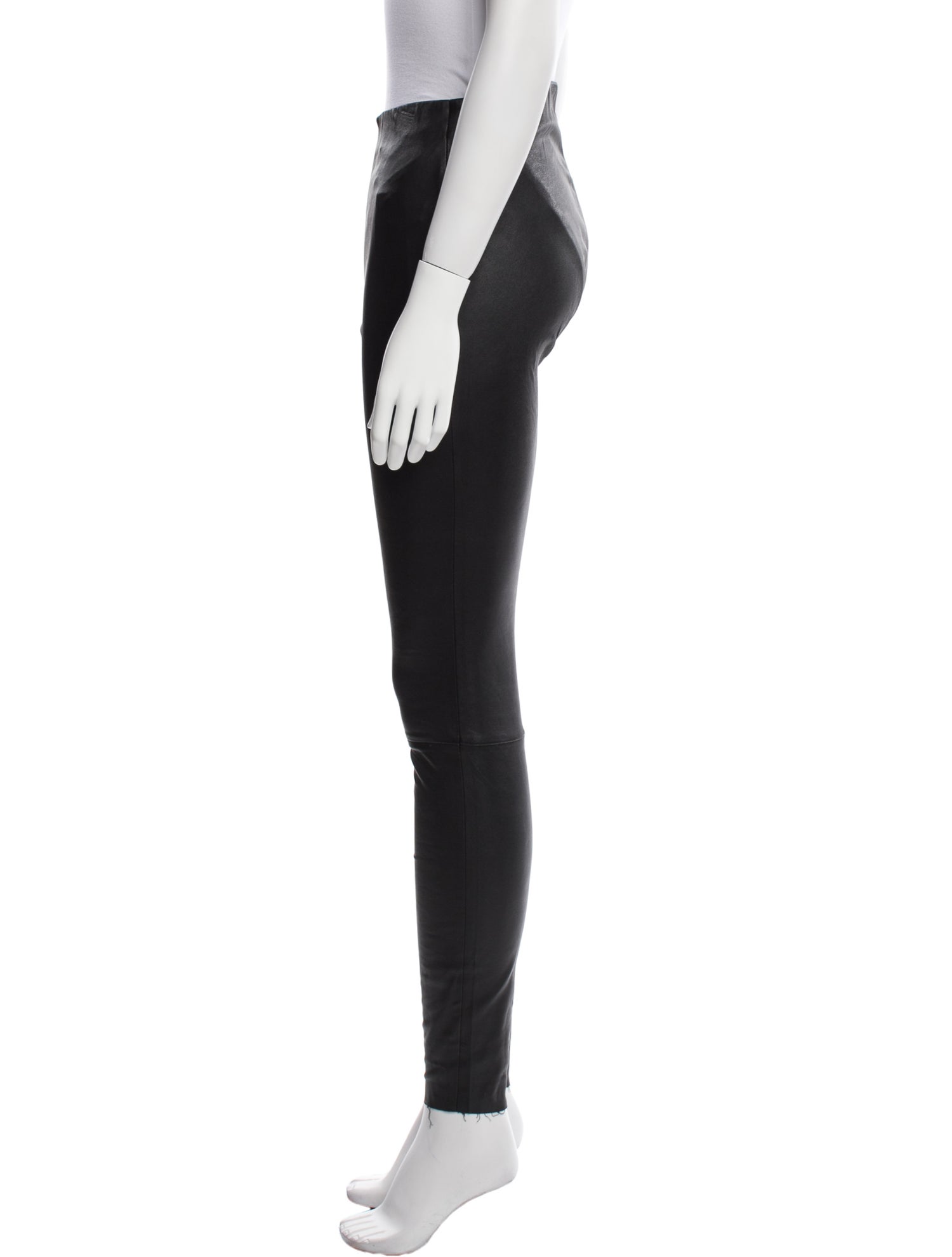 By Malene Birger Leather Skinny Leg Pants