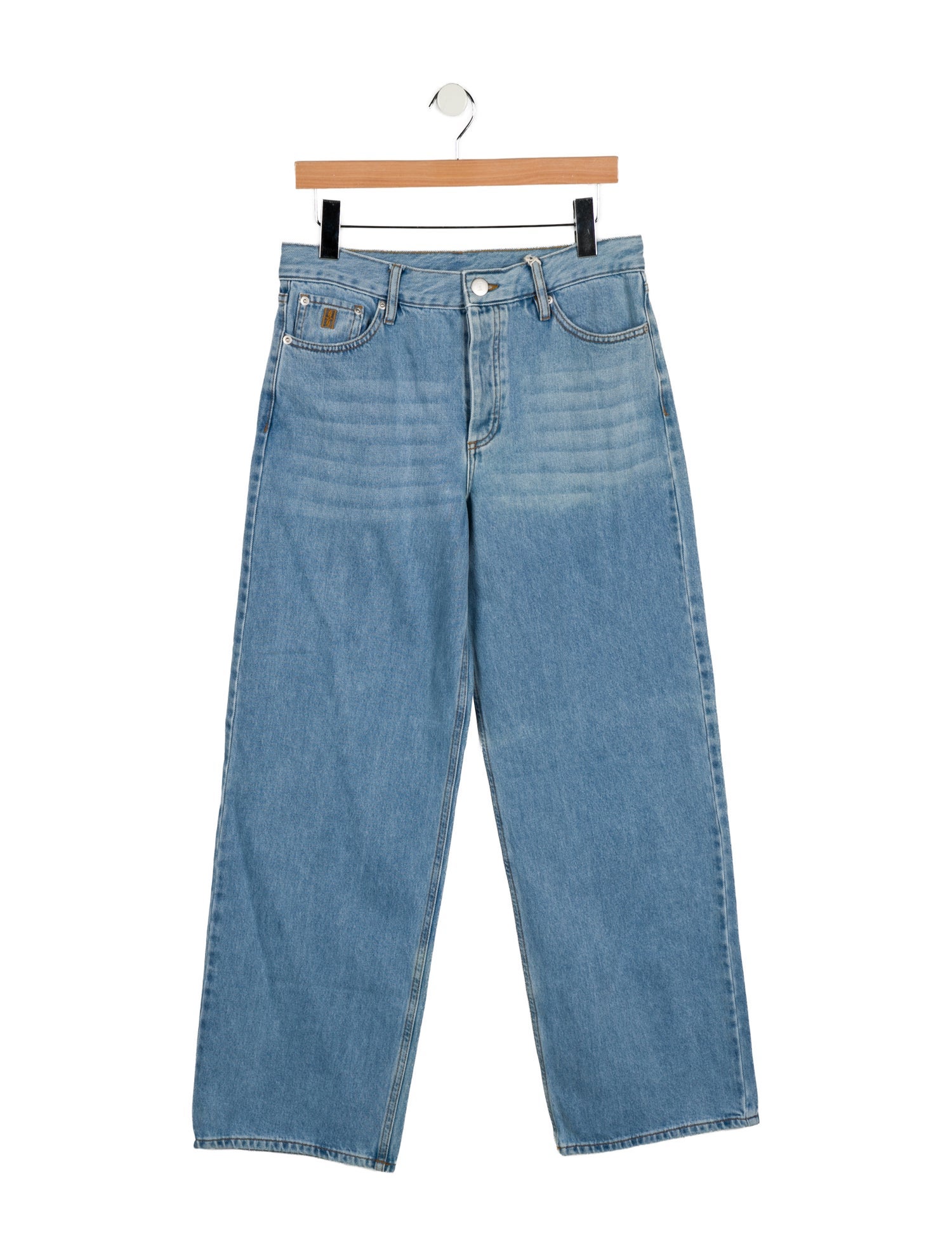 By Malene Birger High-Rise Wide Leg Jeans