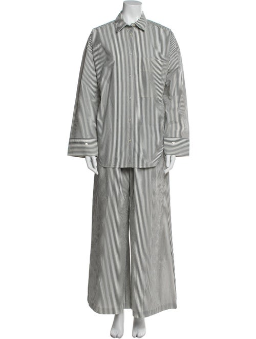 By Malene Birger Striped Pant Set