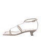 By Malene Birger Leather T-Strap Sandals