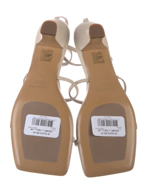 By Malene Birger Leather T-Strap Sandals