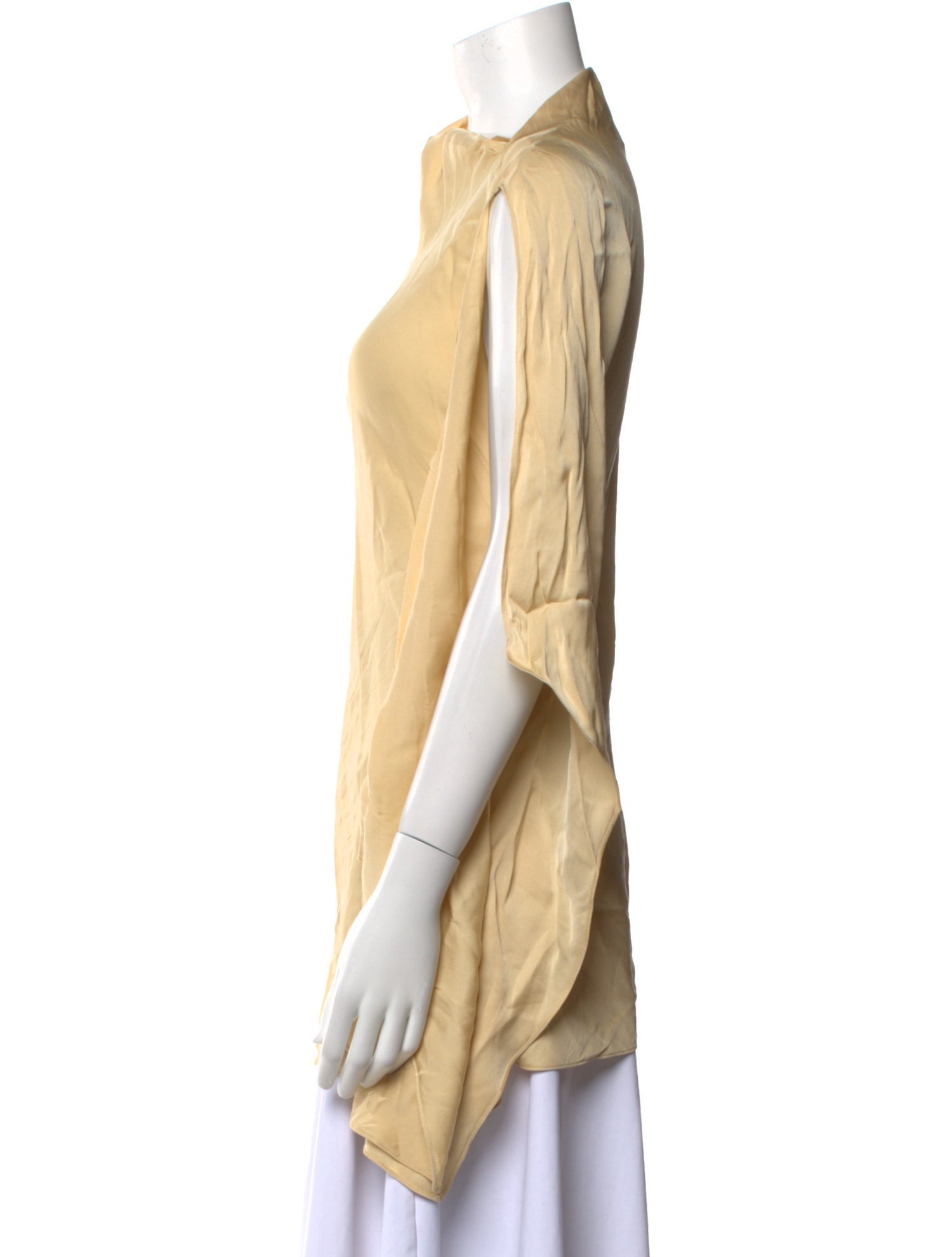 By Malene Birger Silk Mock Neck Tunic