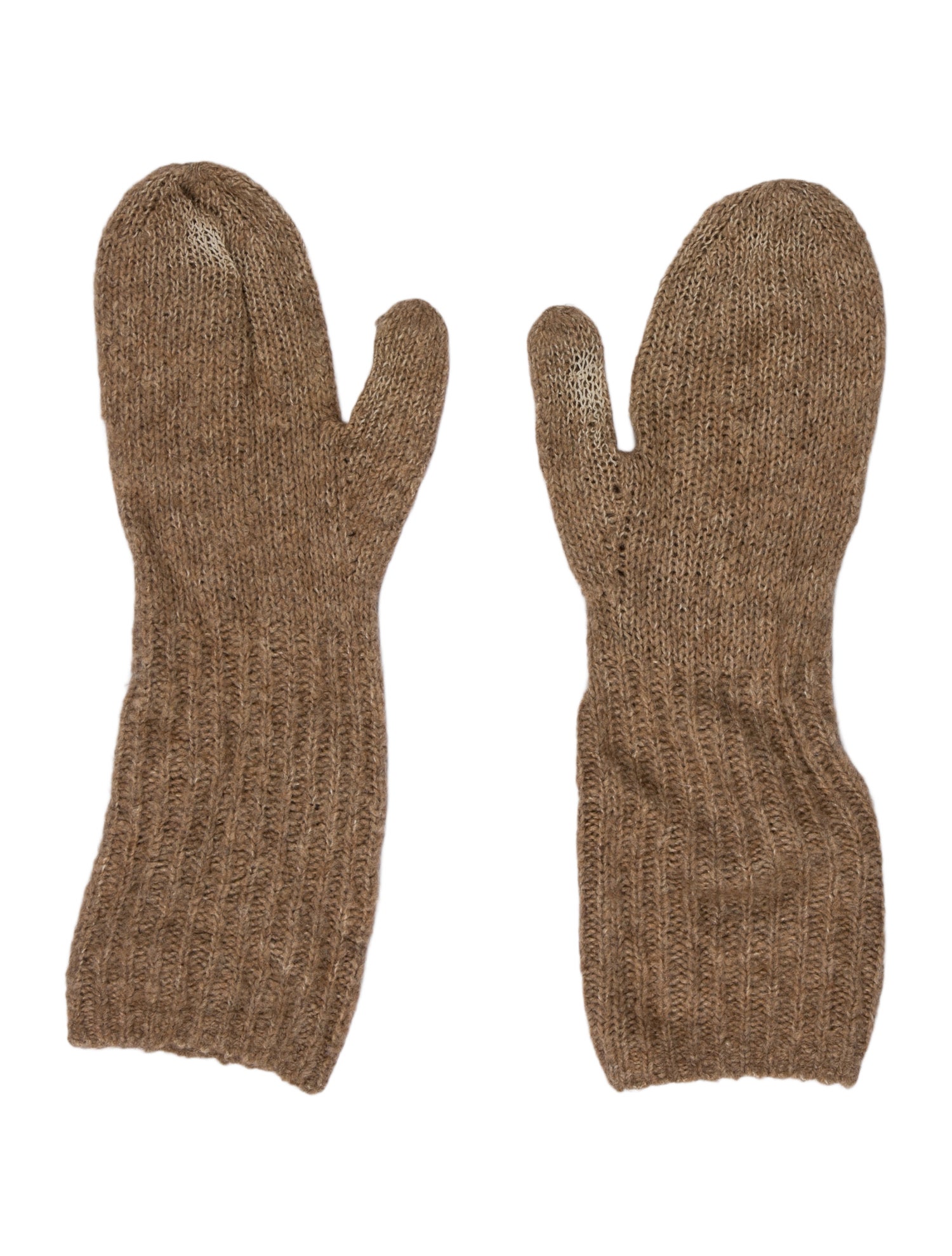 By Malene Birger Yak Pattern Print Knitted Gloves