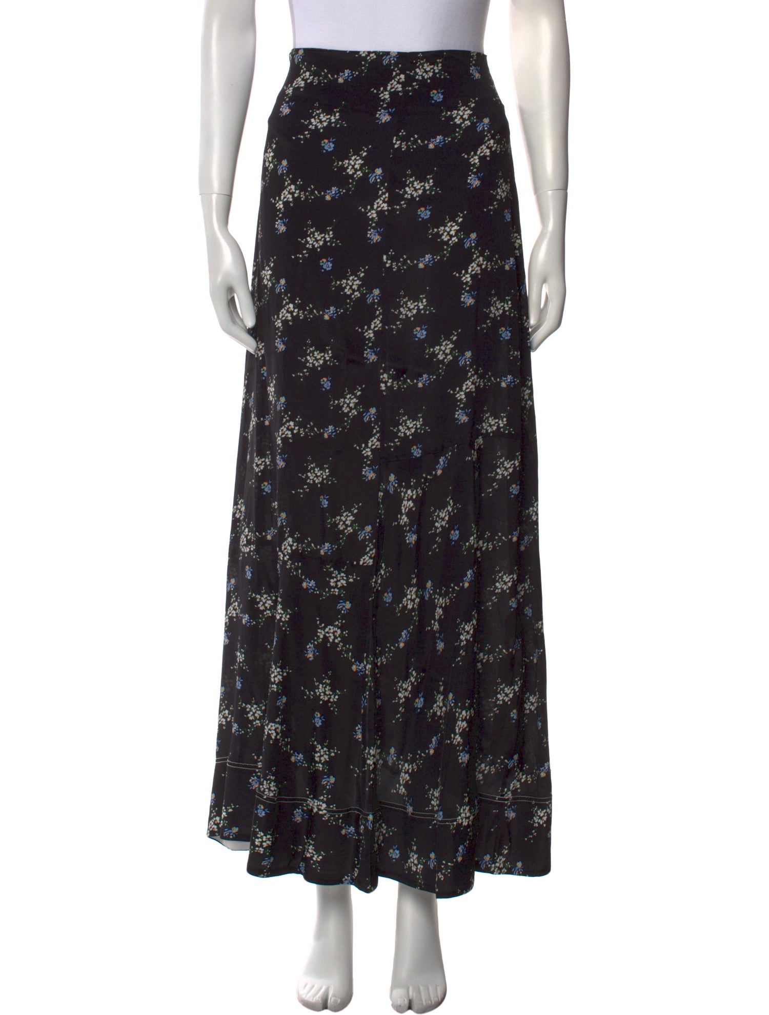 By Malene Birger Floral Print Long Skirt