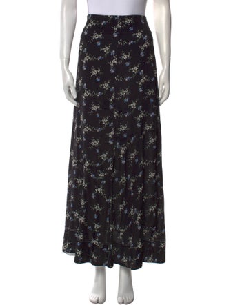 By Malene Birger Floral Print Long Skirt