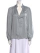 By Malene Birger V-Neck Long Sleeve Blouse