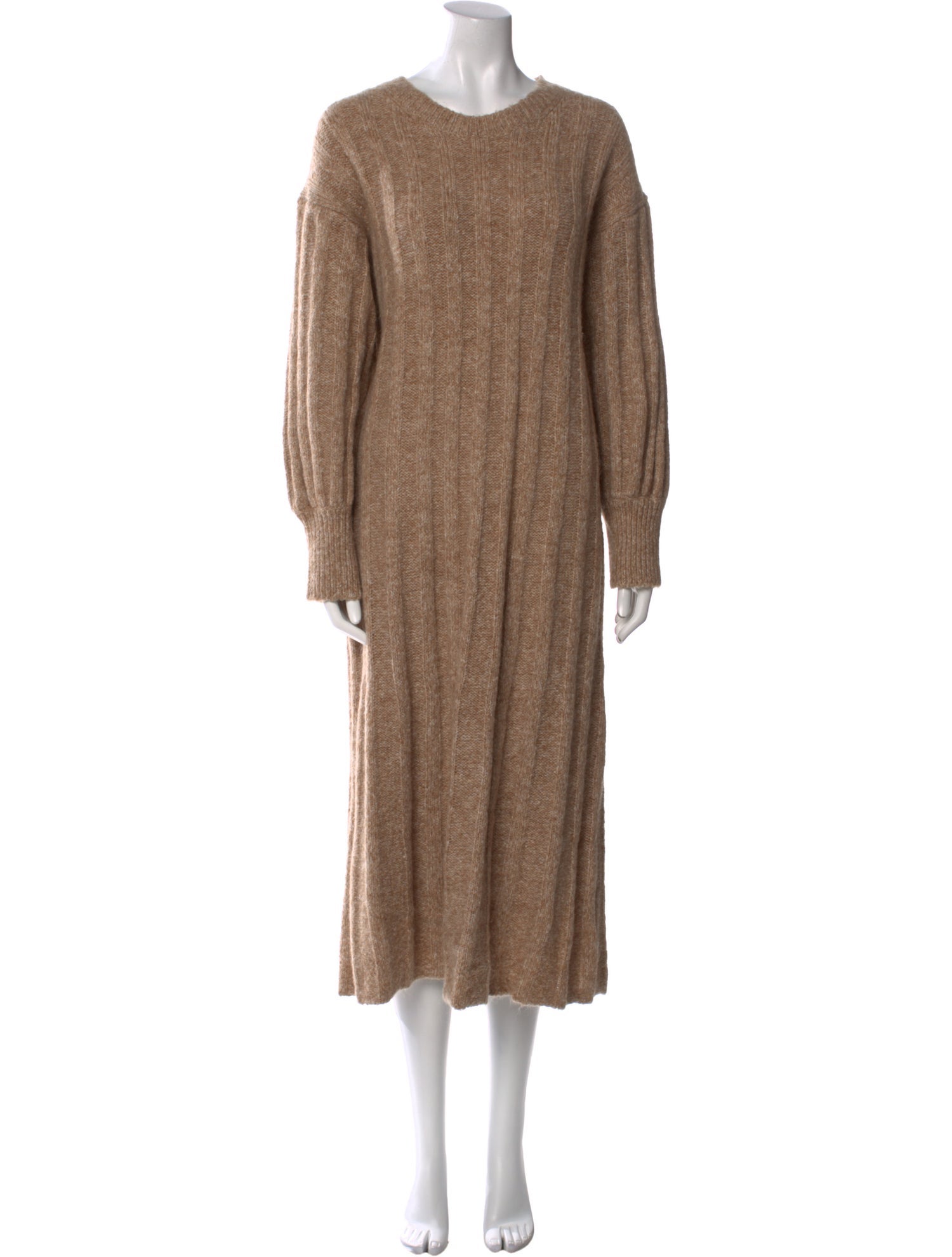 By Malene Birger Crew Neck Midi Length Dress