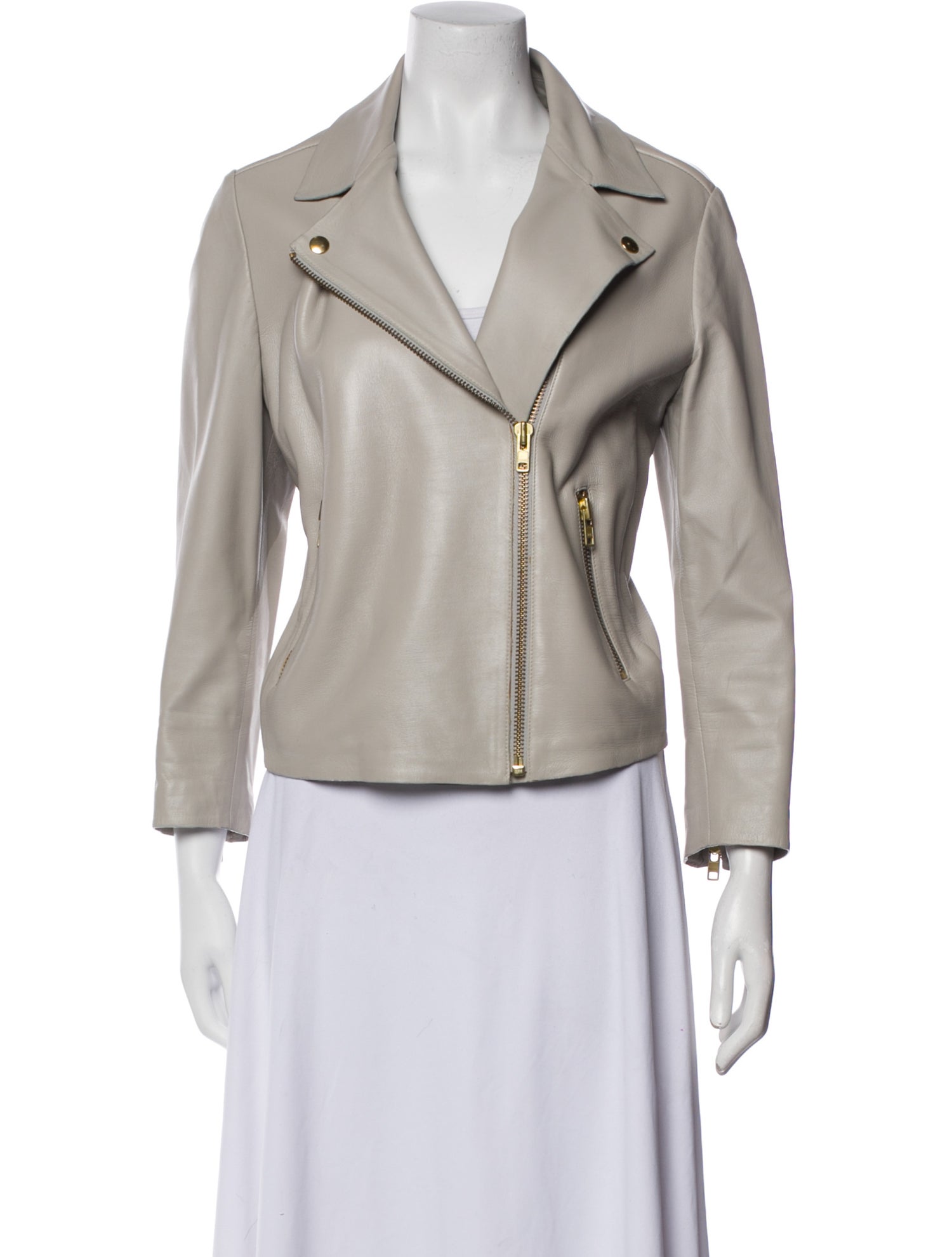 By Malene Birger Lamb Leather Biker Jacket