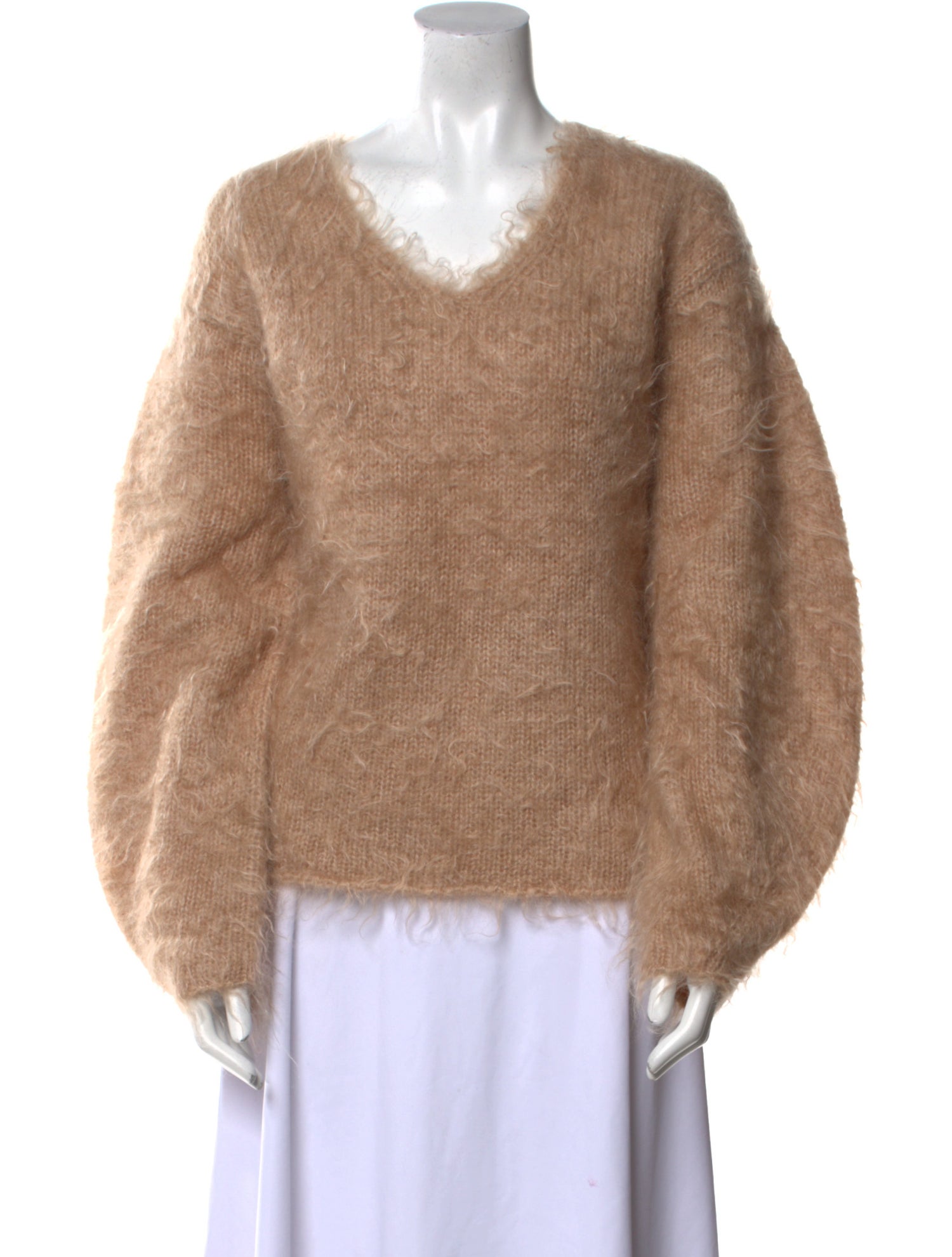 By Malene Birger Mohair V-Neck Sweater