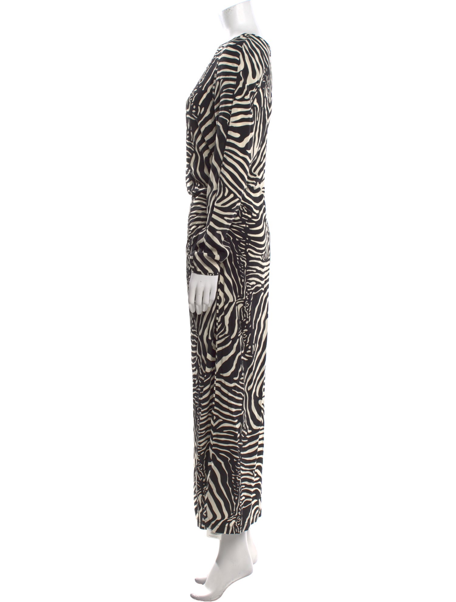 By Malene Birger Animal Print Long Dress