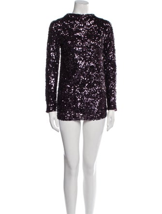 By Malene Birger Cowl Neck Mini Dress