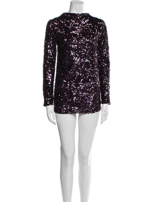 By Malene Birger Cowl Neck Mini Dress