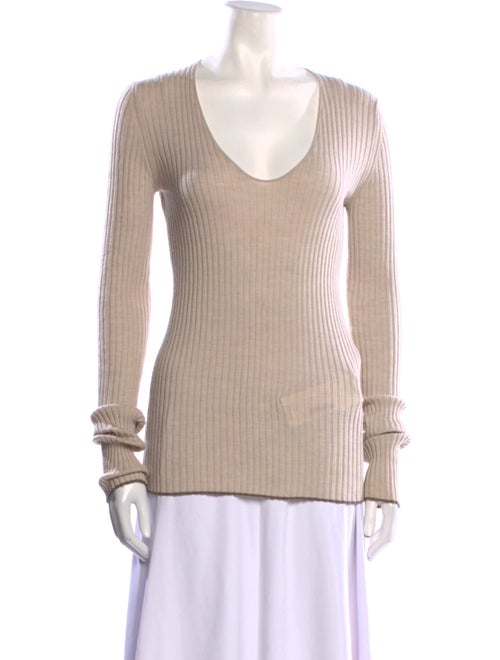 By Malene Birger Merino Wool V-Neck Sweater