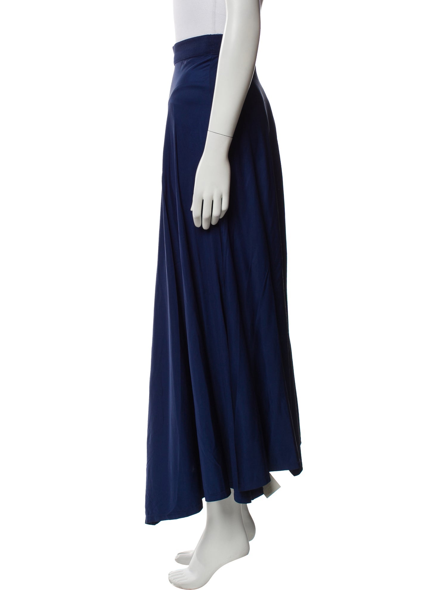 By Malene Birger Pleated Accents Midi Length Skirt