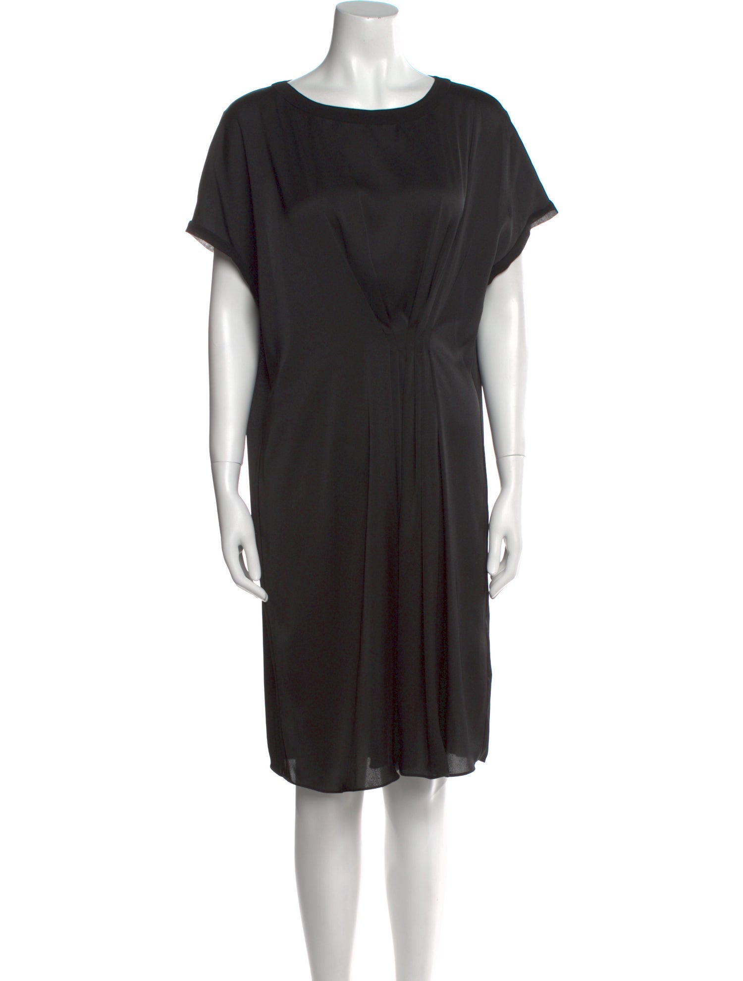 By Malene Birger Scoop Neck Knee-Length Dress