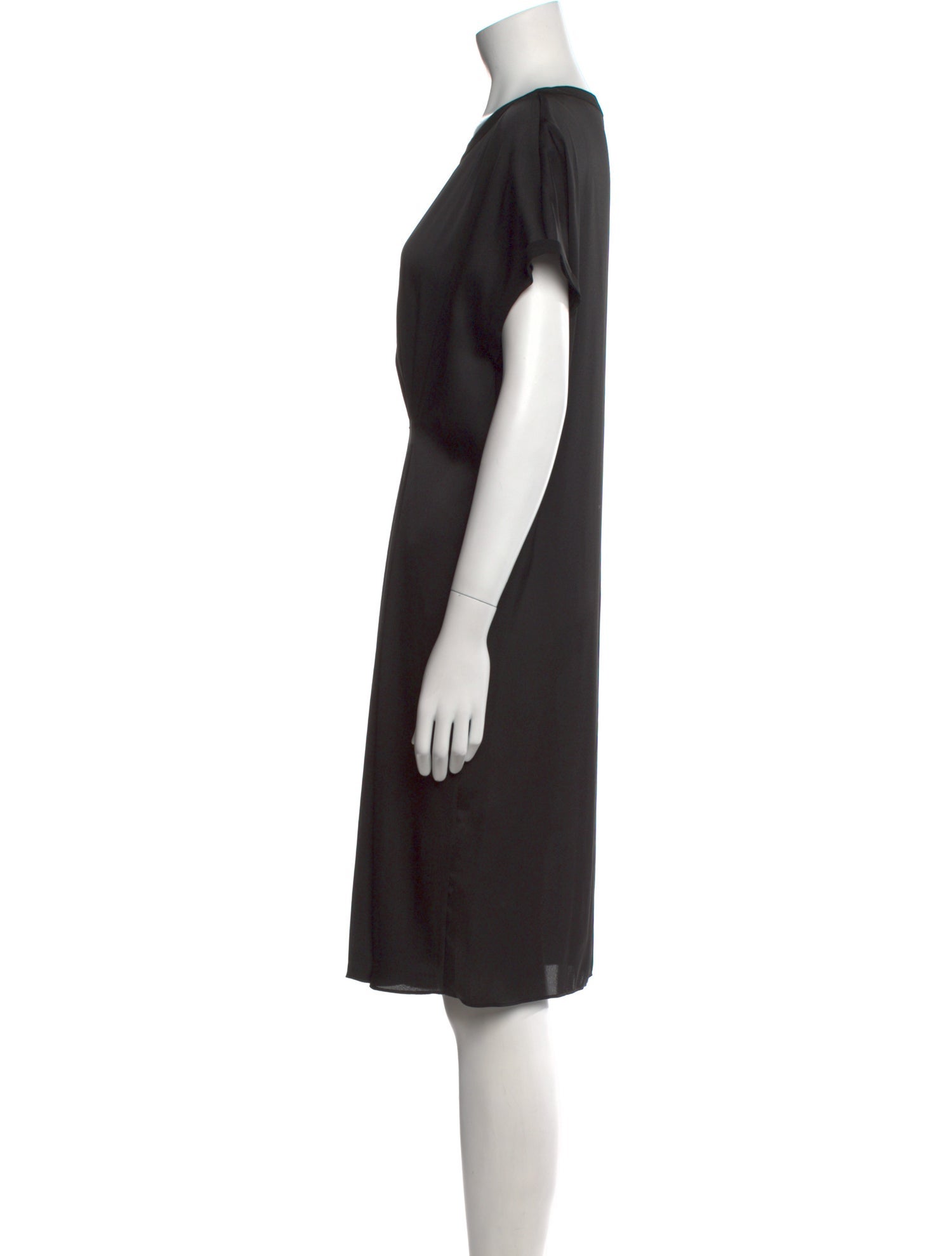 By Malene Birger Scoop Neck Knee-Length Dress