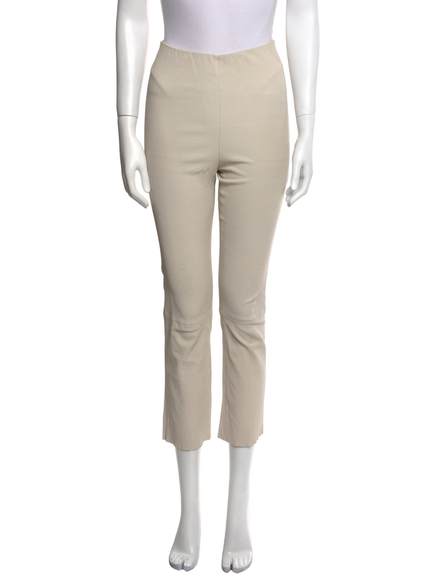 By Malene Birger Lamb Leather Straight Leg Pants