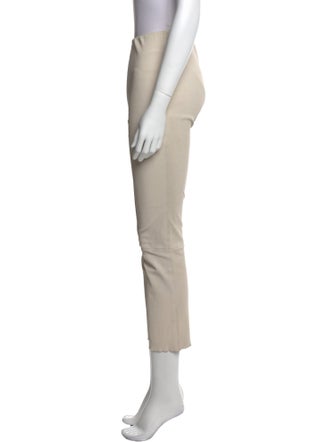 By Malene Birger Lamb Leather Straight Leg Pants