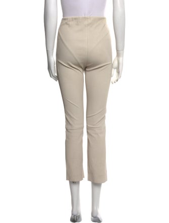 By Malene Birger Lamb Leather Straight Leg Pants