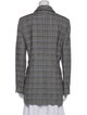 By Malene Birger Plaid Print Blazer