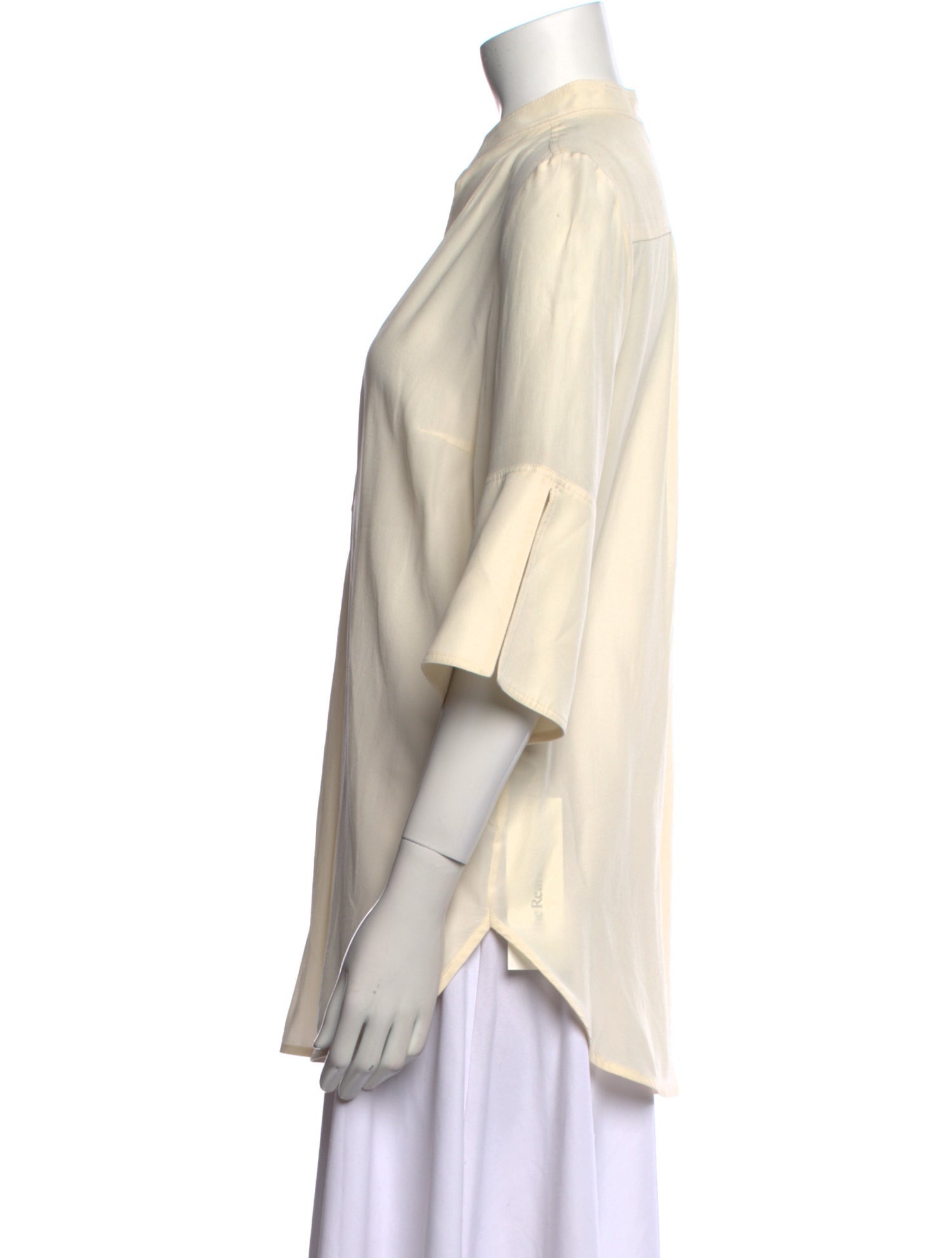 By Malene Birger Silk V-Neck Tunic