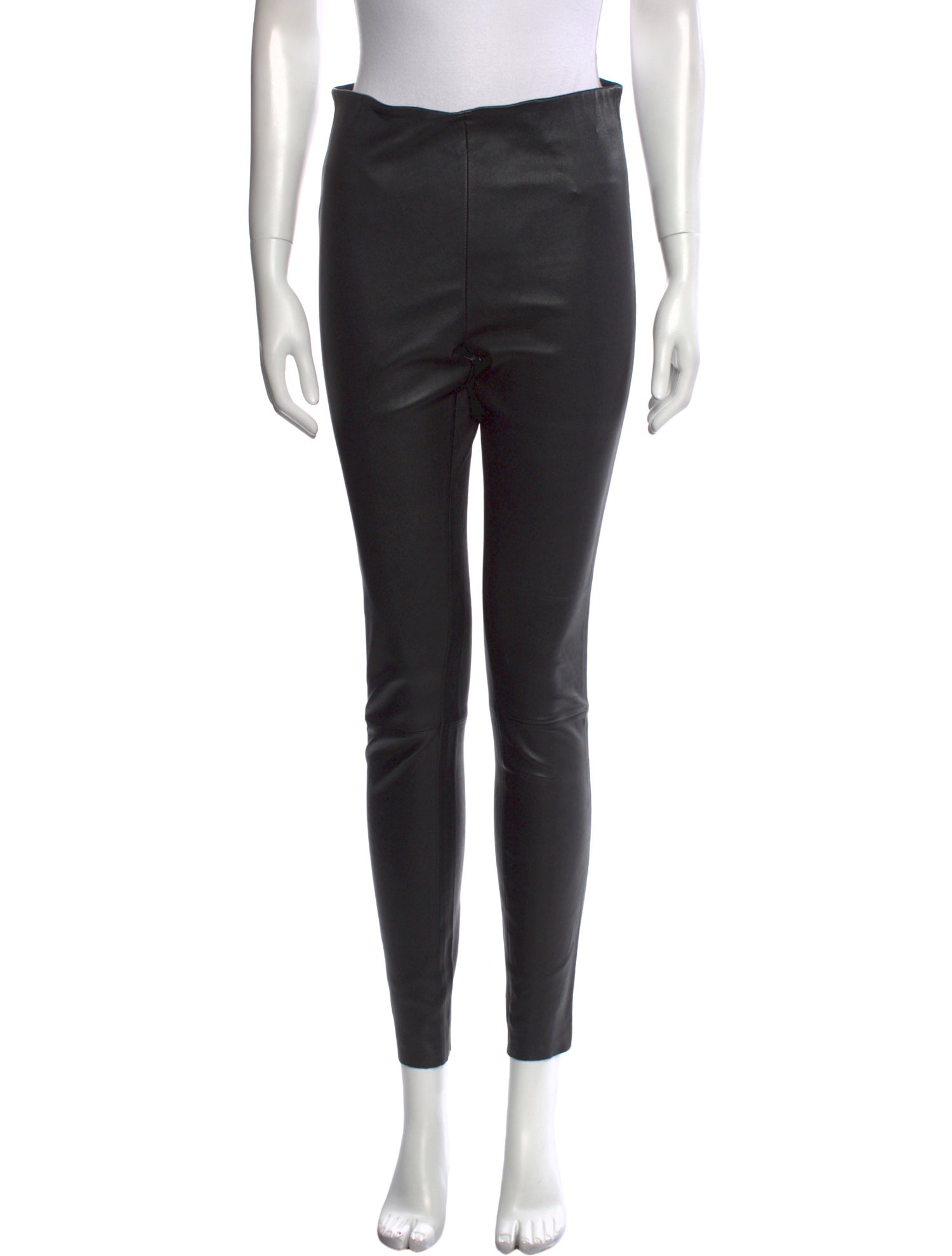 By Malene Birger Leather Skinny Leg Pants