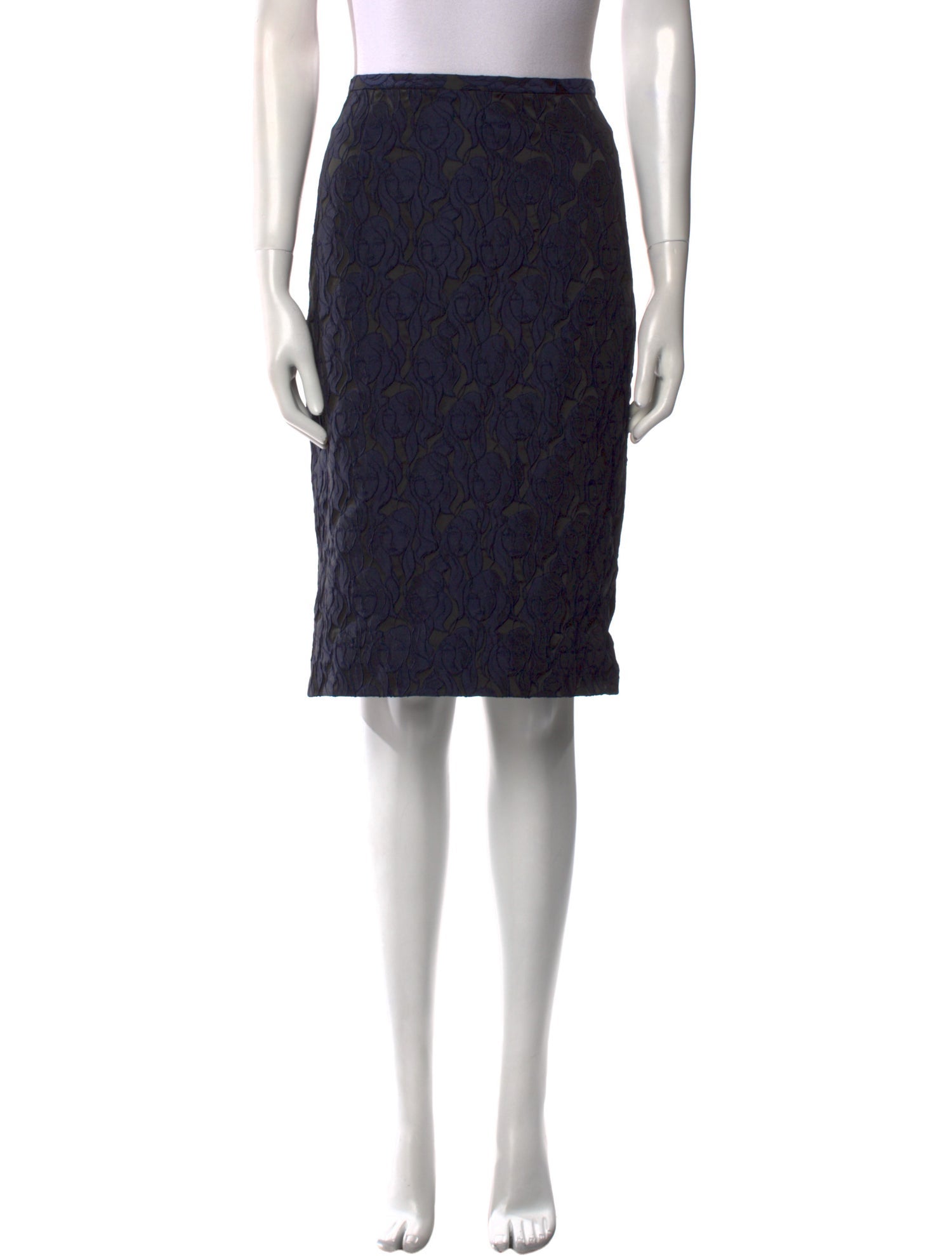 By Malene Birger Floral Print Knee-Length Skirt