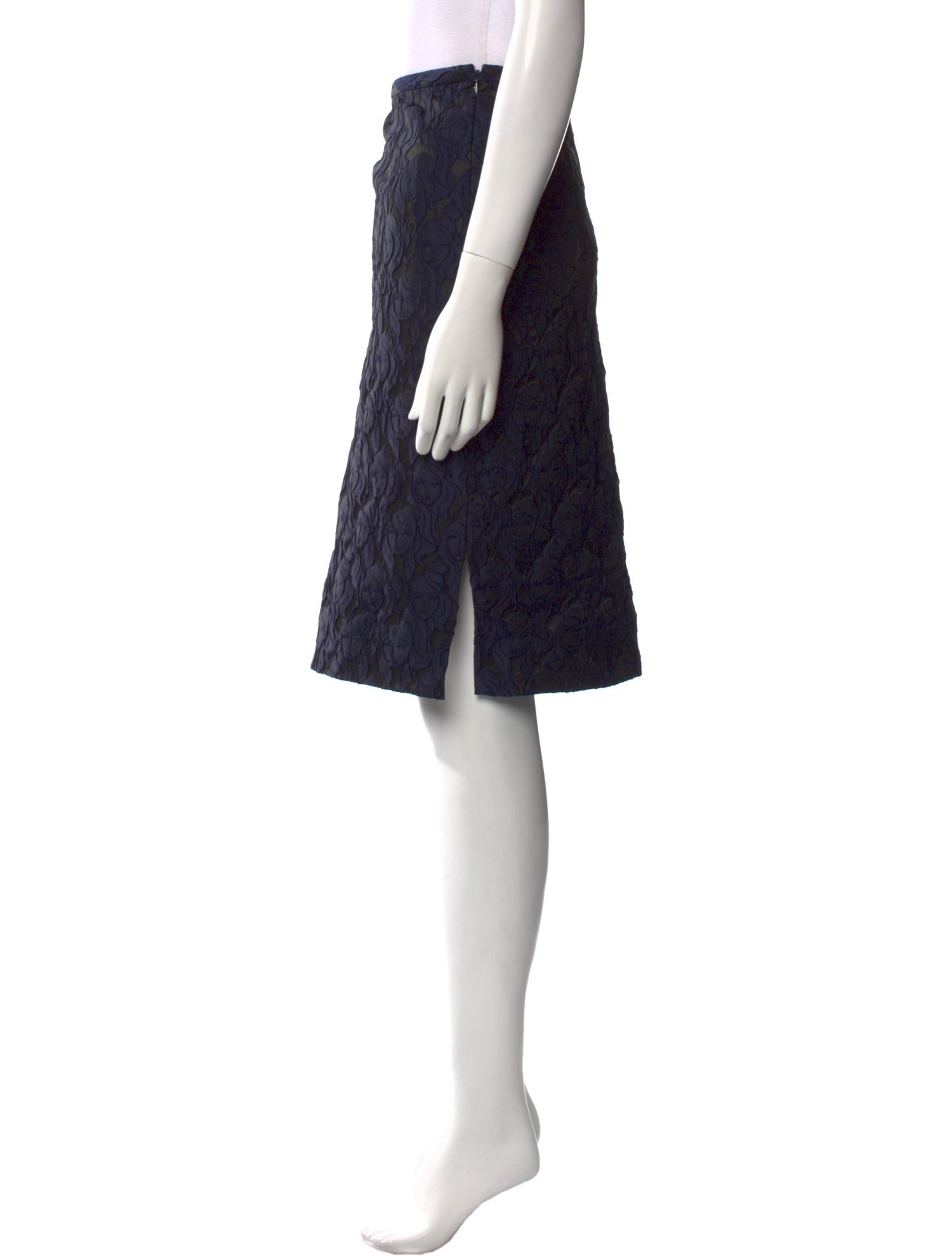 By Malene Birger Floral Print Knee-Length Skirt