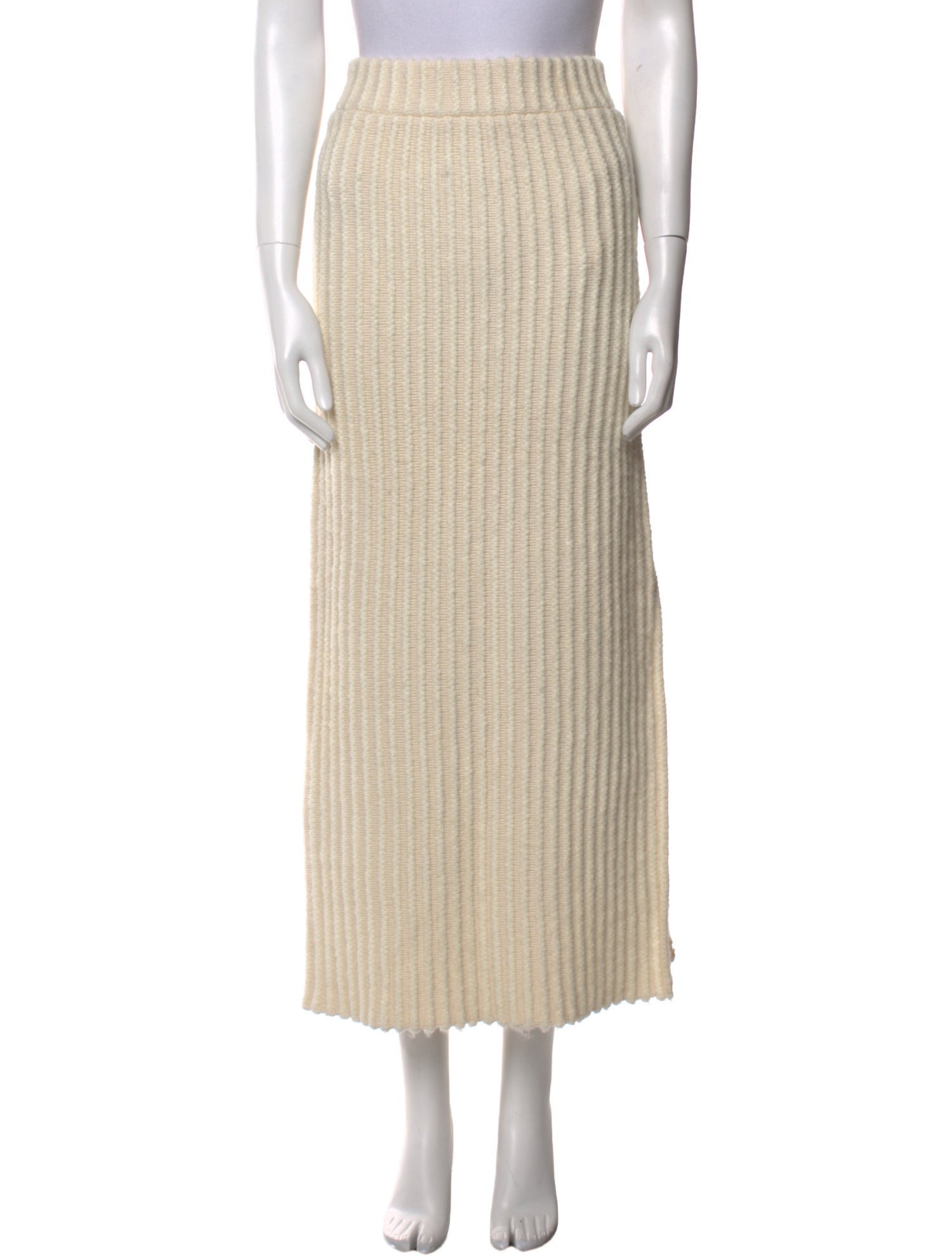 By Malene Birger Wool Midi Length Skirt