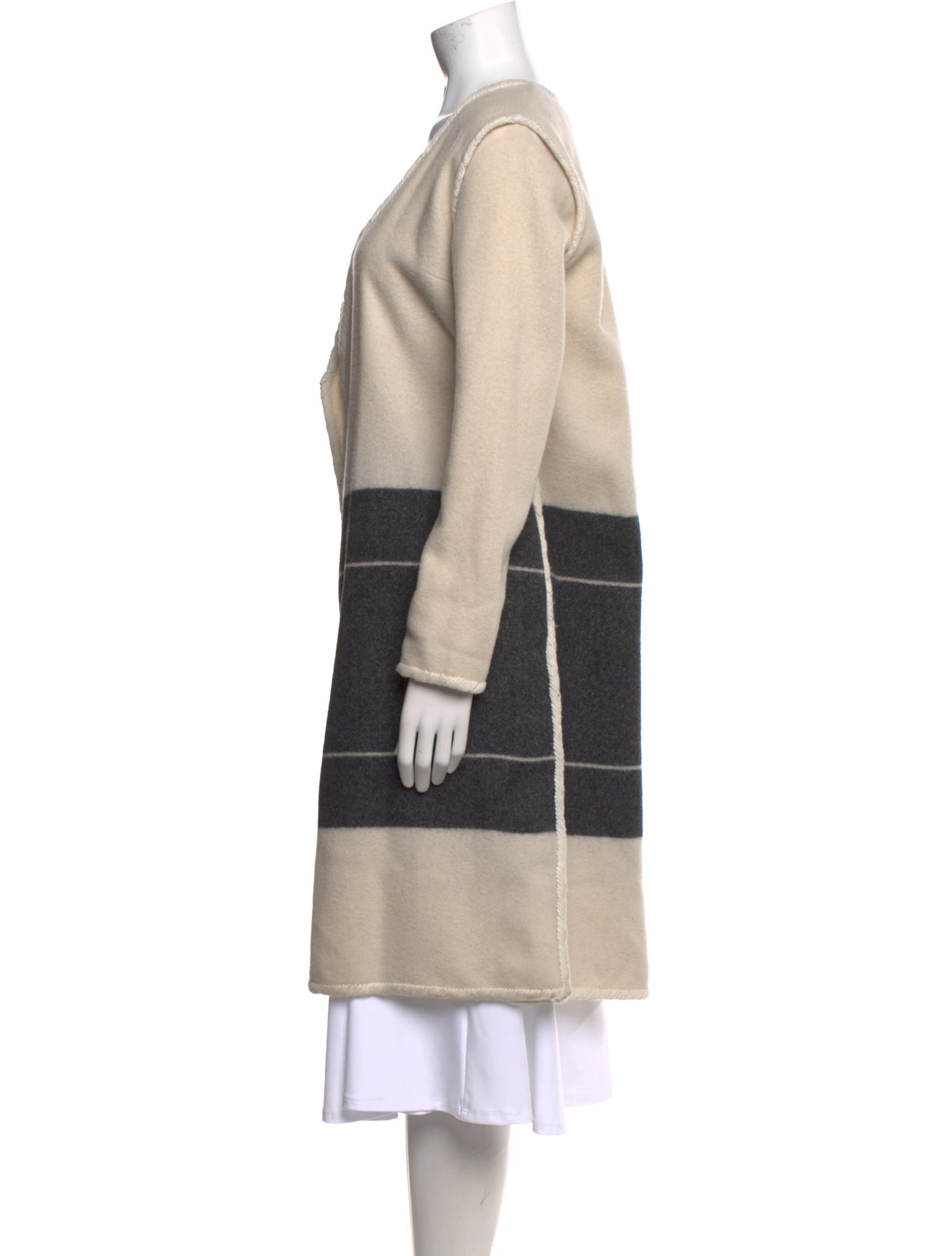 By Malene Birger Wool Colorblock Pattern Sweater