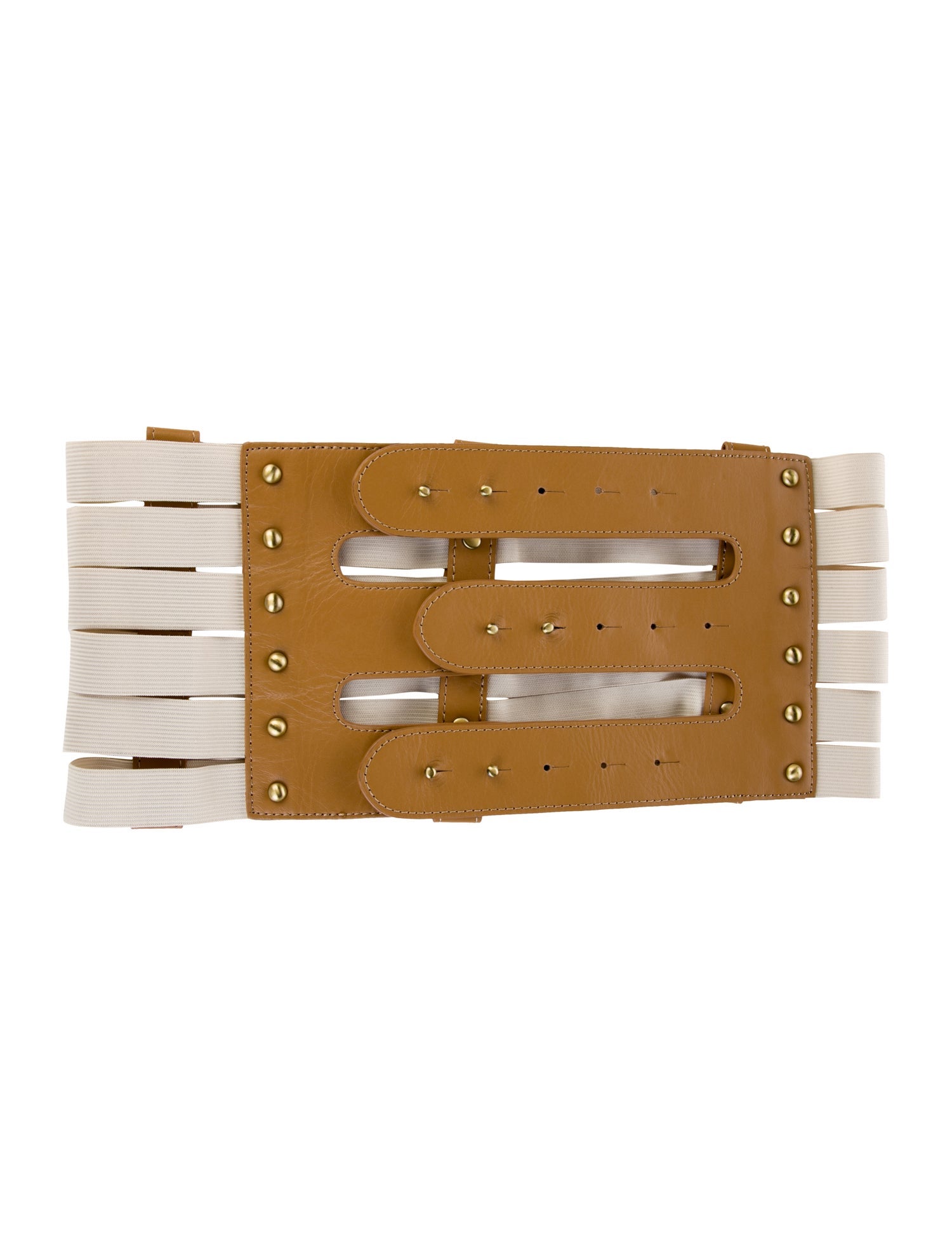 By Malene Birger Wide Leather Waist Belt