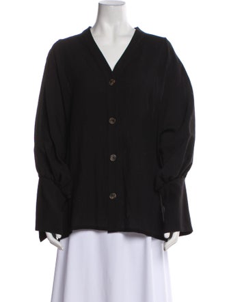 By Malene Birger V-Neck Mini Dress